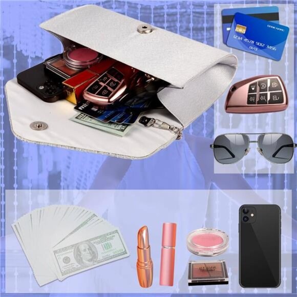 BBjinronjy Clutch Purses for Women Evening Bag Handbags - Picture 3 of 7